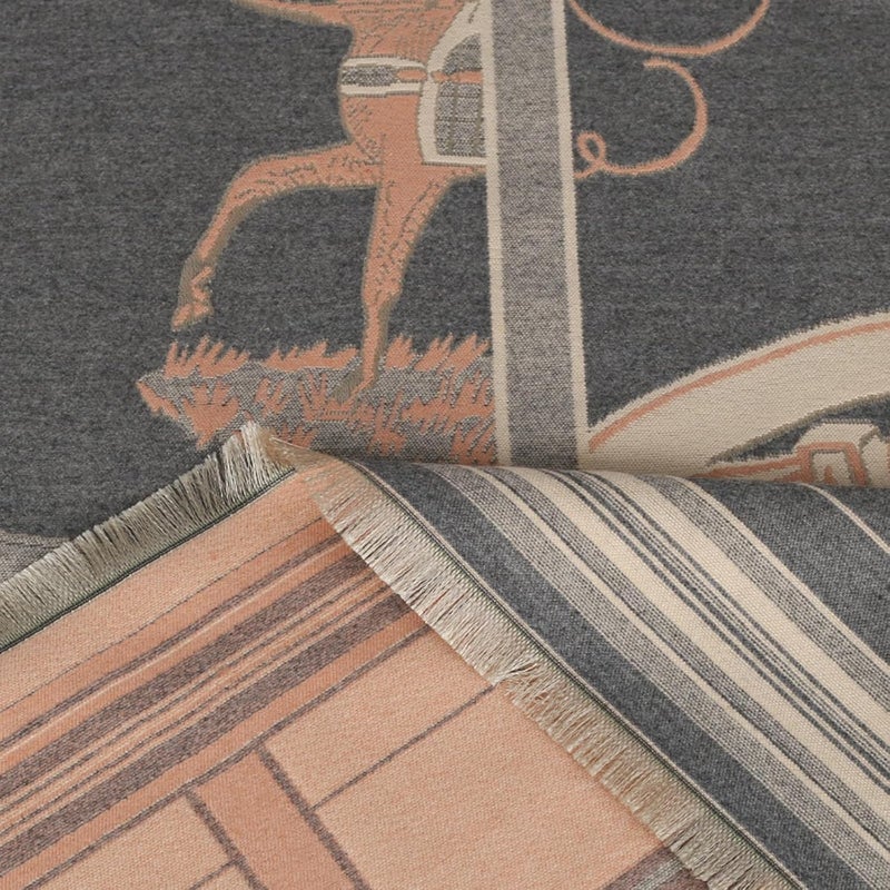 EXTREE Scarfs for Women Pashmina Silky Shawl Wrap for Evening Dressing Blanket Open Front Poncho Cape - Image 3